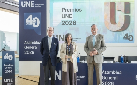 UNE reconoce la labor de AFEC en el CTN-UNE 100 Climatización