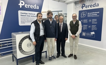 La Escuela Técnica de Agremia inaugura una sala especializada en formación en aerotermia