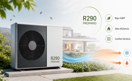 Bomba de calor con refrigerante R290 ¿Por qué apostar por ellas?