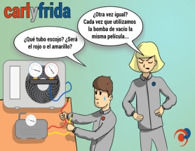 Carl y Frida y la bomba de vacío