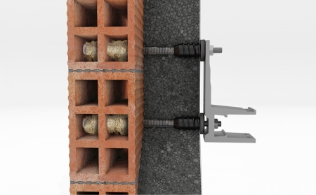 CELO refuerza su propuesta de fijación homologada de altas cargas para fachadas SATE con ResiTHERM®