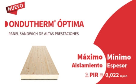 Nuevo ONDUTHERM® ÓPTIMA de Onduline: el panel sándwich de madera de altas prestaciones térmicas para cubiertas inclinadas