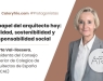 Entrevista a Dña. Marta Vall-llossera, presidenta del Consejo Superior de los Colegios de Arquitectos de España (CSCAE)