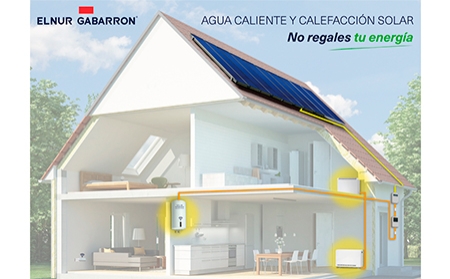 Aprovecha al máximo los excedentes de tus paneles solares con los termos y acumuladores de calor ELNUR GABARRON