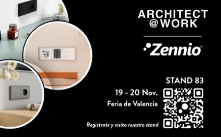 Zennio lleva el diseño tecnológico a Architect@Work Valencia 2025