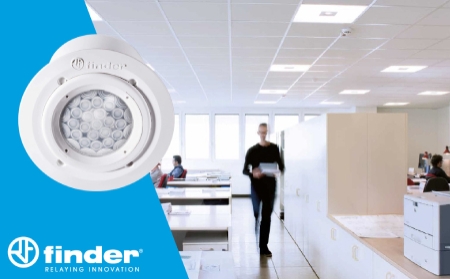 Detectores de movimiento Finder: gestión automática para la seguridad y el ahorro