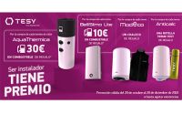 TESY regala combustible por la compra de sus bombas de calor AquaThermica