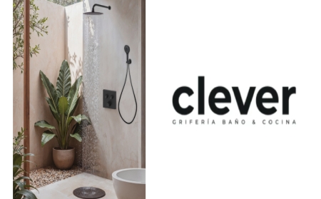 Clever presenta UP!Urban PRESS2: la nueva ducha termostática empotrada que combina diseño, confort e instalación intuitiva