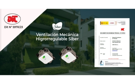 Siber: el Documento de Idoneidad Técnica (DIT) refuerza la fiabilidad de sus sistemas de ventilación en vivienda