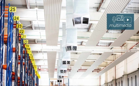 Climatización evaporativa TECNA, la alternativa sostenible para enfriar naves industriales